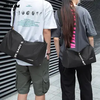 Уличные сумки для фитнеса, мужские и женские модные сумки для фитнеса, дорожные сумки с регулируемым ремешком из нейлона 600D, сумки через плечо для тренировок выходного дня