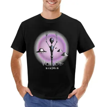 Футболка Nanoman Voivod, футболка с графическим рисунком, летний топ, винтажная одежда, мужские футболки с графическим рисунком, большие и высокие. 0