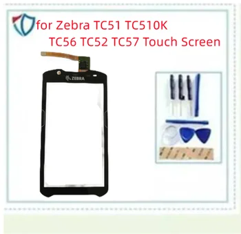 для Zebra TC51 TC510K TC56 TC52 TC57 сенсорный экран Дигитайзер Стеклянная панель 0