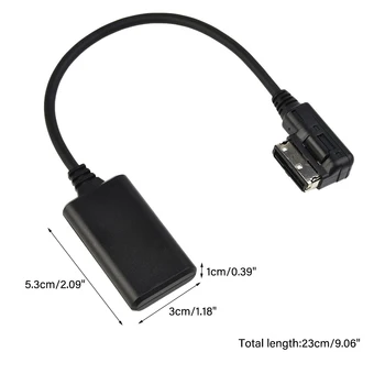 Автомобильный беспроводной модуль Bluetooth AUX-in Передача звука Музыкальный адаптер MP3 Разъем MMI для кабеля автомобильной электроники Benz
