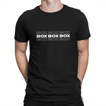 Коробка Формулы 1 Формулы 1 Box Box Box F1 Футболка с выцветшим текстом Homme Мужская одежда Blusas Футболка из полиэстера для мужчин 0