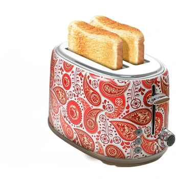 Тостер для тостов домашний многофункциональный тостер в стиле ретро для завтрака встроенный тостер для выпечки сэндвича