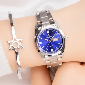 Элегантные женские часы класса люкс, повседневные простые женские повседневные платья, наручные часы с датой, минималистичные водонепроницаемые кварцевые женские часы
