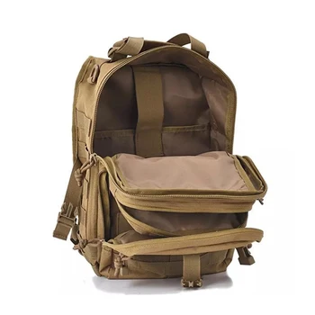 Внешняя сумка из ткани Оксфорд 800D на одно плечо из водонепроницаемого материала для пеших прогулок, альпинизма, рюкзака для хранения грязевого цвета