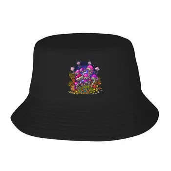 Новая пляжная шляпа Ocean Magic Mushrooms, солнцезащитная мужская шляпа, женская