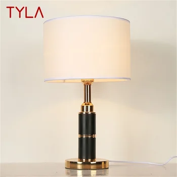 Настольные лампы TYLA, современный роскошный дизайн, светодиодный настольный светильник, декоративный для дома, Прикроватный