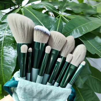 Кисти для макияжа Профессиональная основа пудра Тени для век Kabuki Blending Makeup Brush Beauty Tool Brochas De Maquillaje