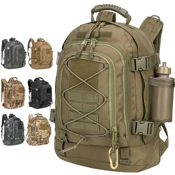 40-литровый Мужской военный тактический рюкзак, армейская походная сумка для скалолазания, Уличные Водонепроницаемые Спортивные дорожные сумки, рюкзак для кемпинга, охоты 0