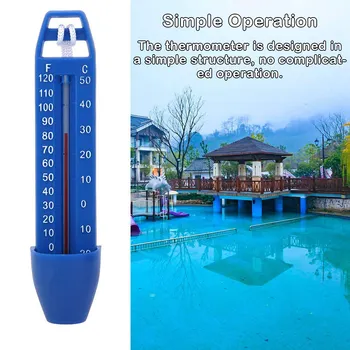 Измеритель температуры в гидромассажной ванне ABS SPA Практичный Многофункциональный прочный плавающий термометр для бассейна