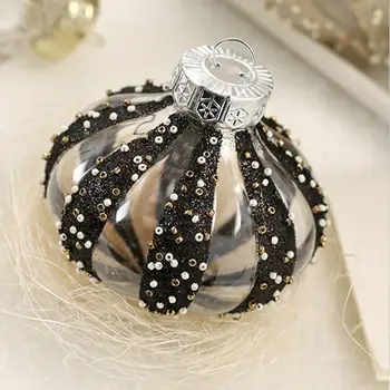 Рождественские шары, сверкающие елочные декоративные шары, праздничные подвесные подвески для рождественского декора, сверхлегкие, прочные, стильные, сделай сам