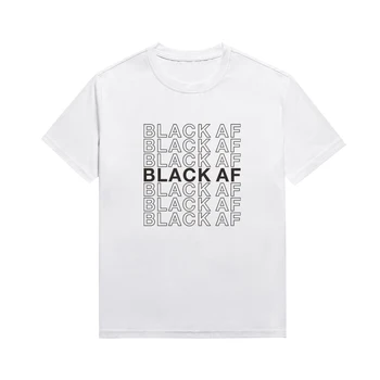 Новейший топ с надписью Black Af Melanin, летняя базовая футболка с коротким рукавом, женская футболка на заказ 0