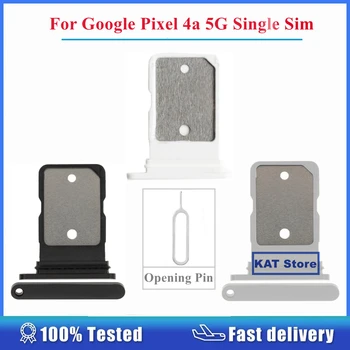 Для Google Pixel 4A 5G 2020 Слот Для Держателя SIM-карты С Одним Лотком Для Sim-карты С Инструментом Для Извлечения Pin-кода Запасные Части
