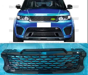 Для Land Rover Range Rover Sport 2014-2017 Решетка радиатора переднего бампера автомобиля черная сетка автомобильные аксессуары