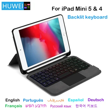 Чехол-Клавиатура HUWEI Для iPad Mini 4-го 5-го Поколения 7,9 