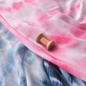 Высококачественная вискозно-хлопчатобумажная ткань для окрашивания галстуков, летняя рубашка в стиле пэчворк, блузка, шарф, платье, мантия, материал для штор