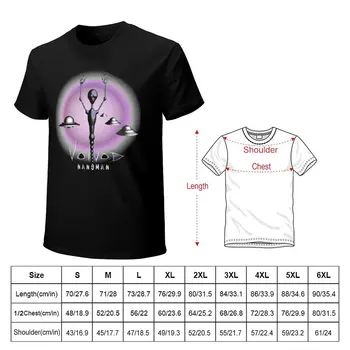 Футболка Nanoman Voivod, футболка с графическим рисунком, летний топ, винтажная одежда, мужские футболки с графическим рисунком, большие и высокие. 1
