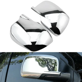 Хромированная крышка зеркала заднего вида боковой двери автомобиля для Dodge Journey Fiat Freemont 2009-2018 1