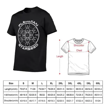 Новая футболка Pleiadian Starseed Sacred Geometry, мужские футболки, быстросохнущая футболка, мужская футболка с рисунком 1