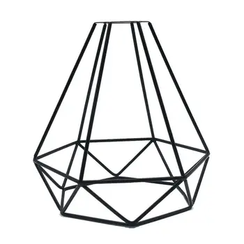 Стильный дизайн Металлический Универсальный Абажур Промышленный Элегантный Ретро Подвесной светильник Винтажная Проволочная клетка Функциональный Edison 3