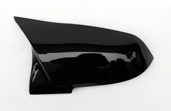 Для BMW F20 F30 F31 F21 F22 F23 F32 F33 F34 X1 E84 ABS Глянцевые Черные Крышки Зеркал 1 2 3 4 серии Заменить 3