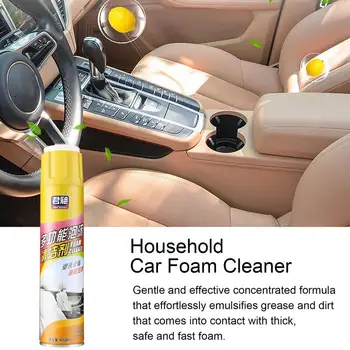 Все назначения Автомобильный пылесос спрей УФ пены защита концентрированный очиститель чистящее средство для удаления жира, грязи автоматического легкие пятна 4
