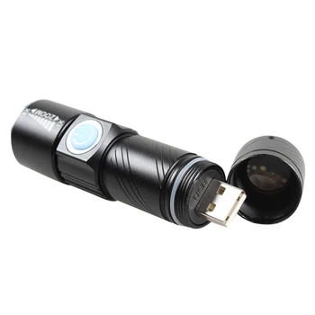 365нм Водонепроницаемый светодиодный инспекционный ультрафиолетовый фонарик для обнаружения пятен мочи 5