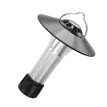 Походный фонарь, перезаряжаемый через USB, с крышкой для прожектора, походный фонарь, снаряжение для пеших прогулок 5